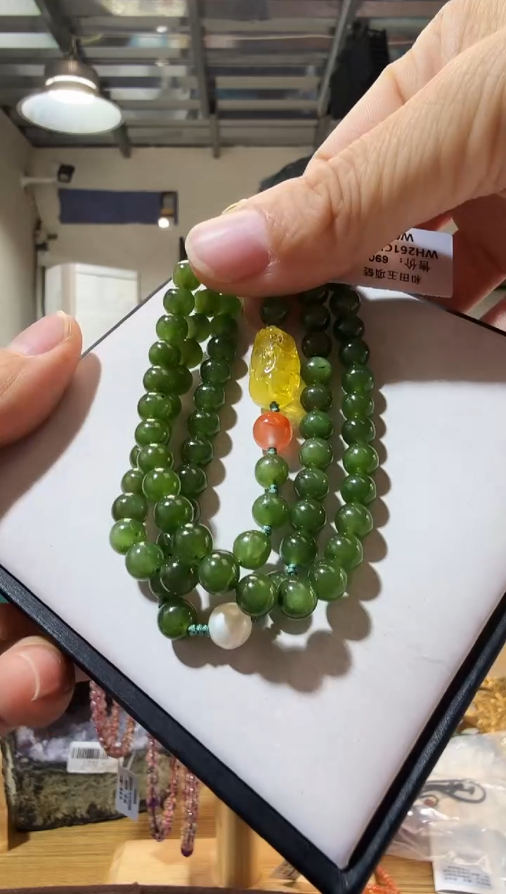 未镶嵌手链和田玉优0448 