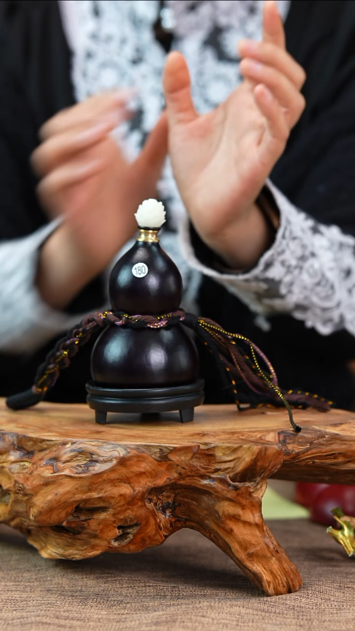 【闪购商品】180—光岳葫天然大漆酒葫芦不含漆珠