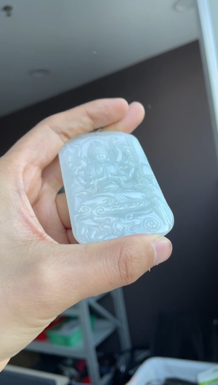 吊坠(不含链)未镶嵌翡翠天然缅甸A货翡翠