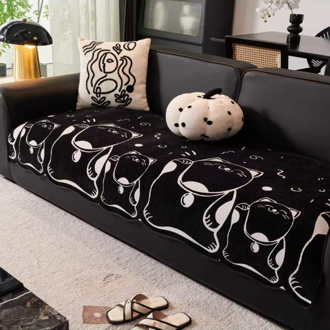 【简梵】沙发垫四季通用沙发毯沙发坐垫防滑高级感盖布巾家用沙发垫