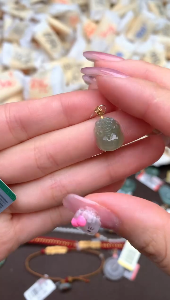 【闪购商品】翡翠挂件银S925镶嵌— —