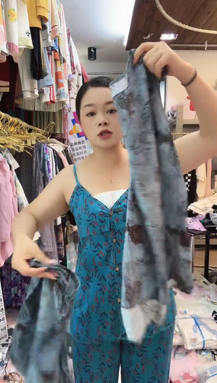 腰果花背心短裤(讲解为主）