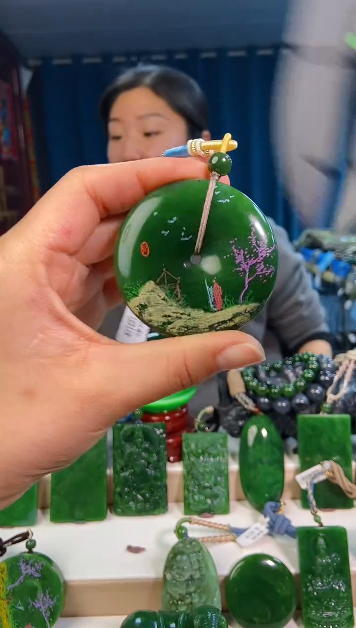 【闪购商品】和田玉挂件未镶嵌1