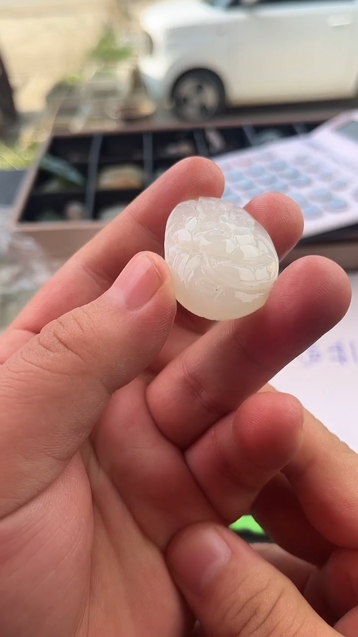 颈饰未镶嵌和田玉郭*?1