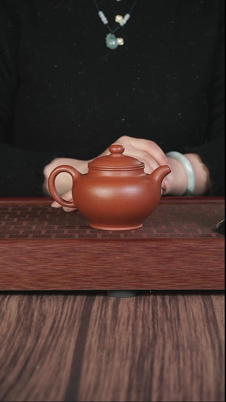 【闪购商品】紫砂茶壶红降坡  掇只