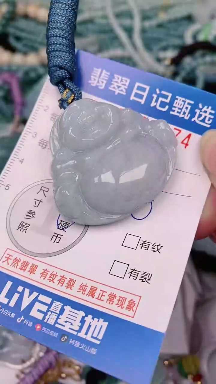 【闪购商品】翡翠颈饰未镶嵌00000074