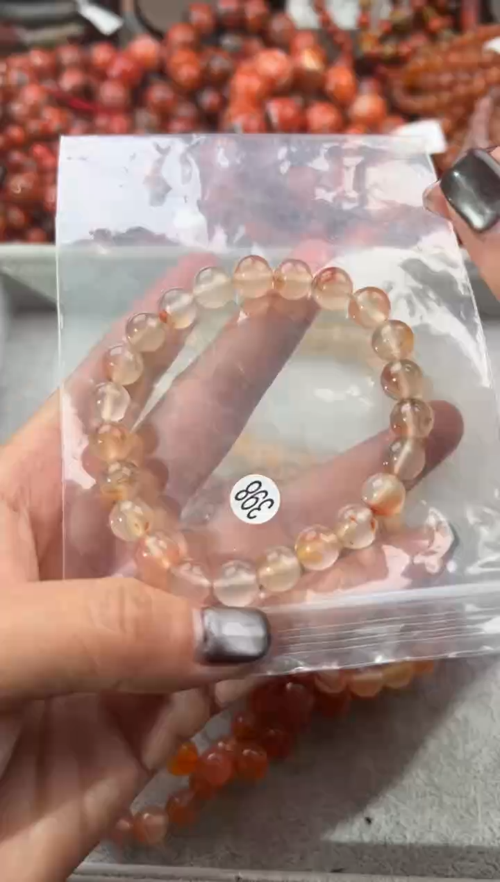 未镶嵌手串南红玛瑙8+