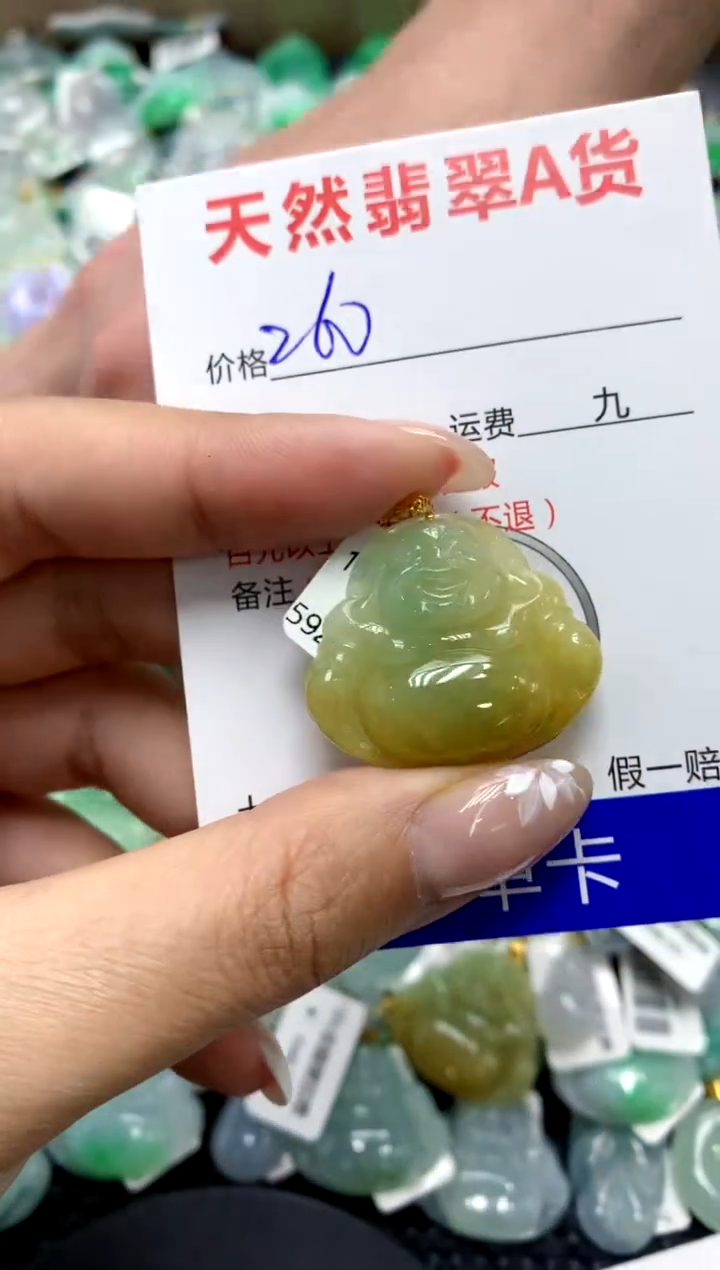 【闪购商品】翡翠颈饰18K金镶嵌1111111111111111111