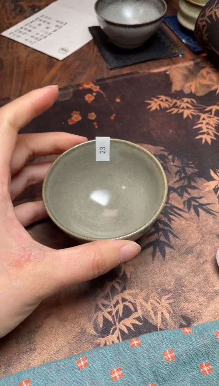 【闪购商品】茶盏23 福临号建盏主人杯