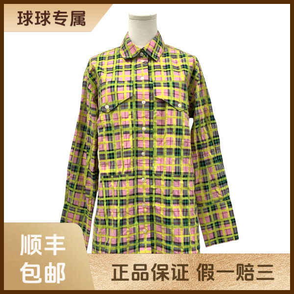 妃鱼/博柏利/100 %棉/衬衫/95新/琰三24