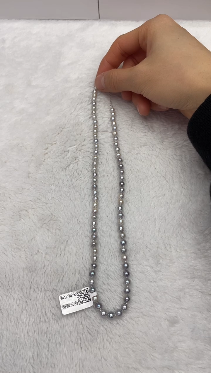 【闪购商品】海水珍珠颈饰未镶嵌AK真多麻5-6mm（多样性发一）