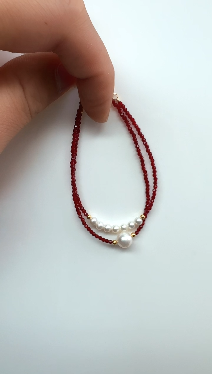 【闪购商品】淡水珍珠AQ未镶嵌珍珠手链@@DY001