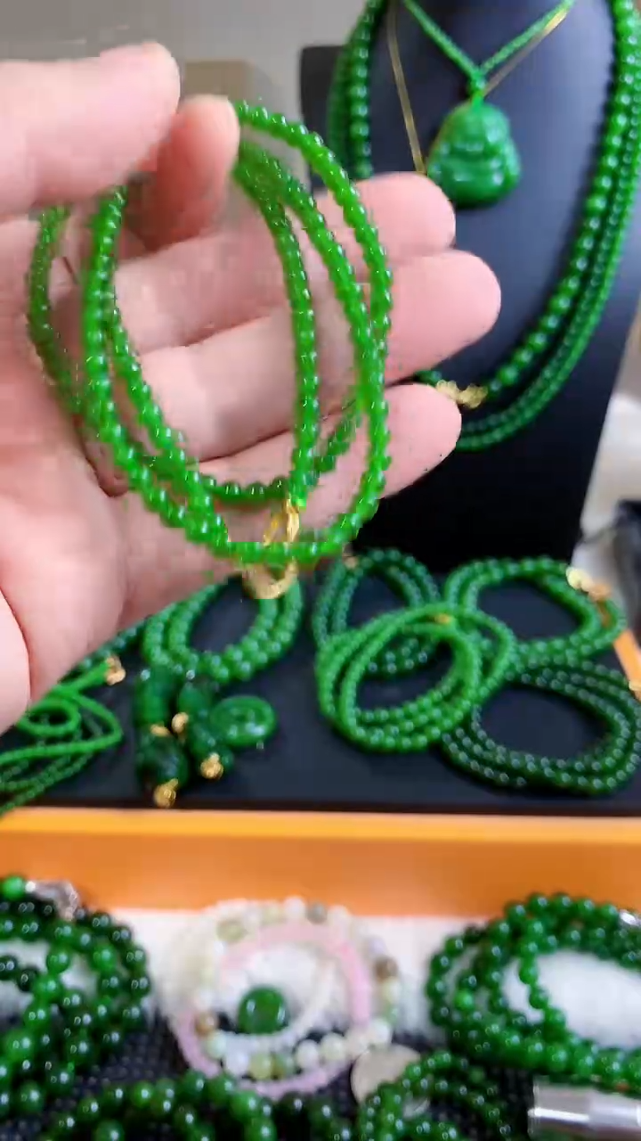 【闪购商品】和田玉（碧玉）项链未镶嵌4