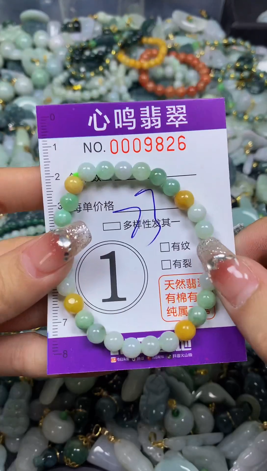 【闪购商品】翡翠颈饰未镶嵌闪购009826