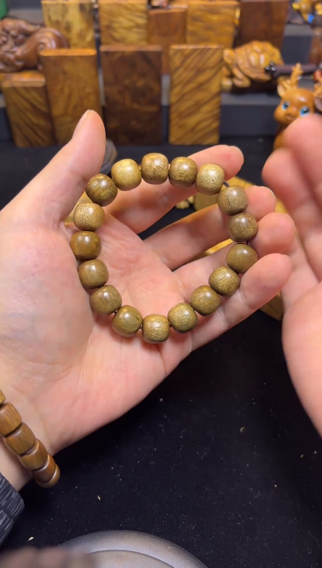 【闪购商品】楠木（金丝楠）其他1.2桶珠手串142