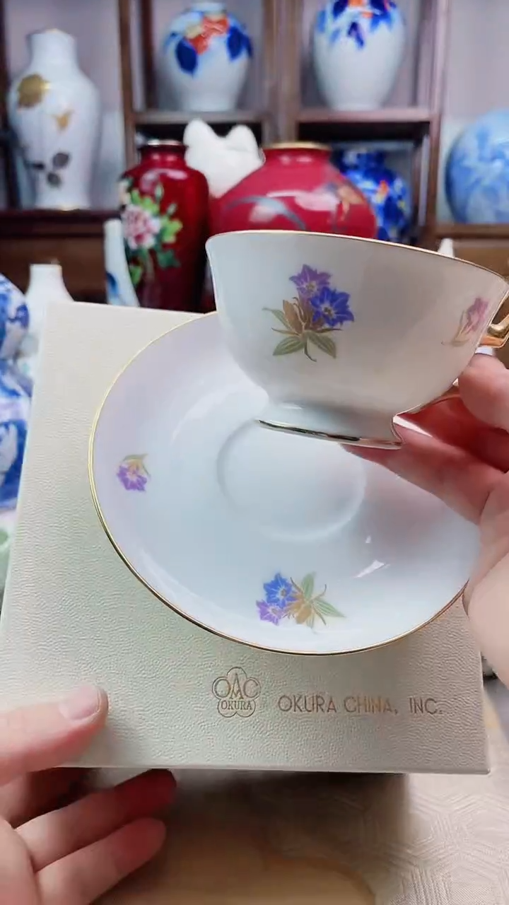 【闪购商品】盘大仓陶园咖啡杯