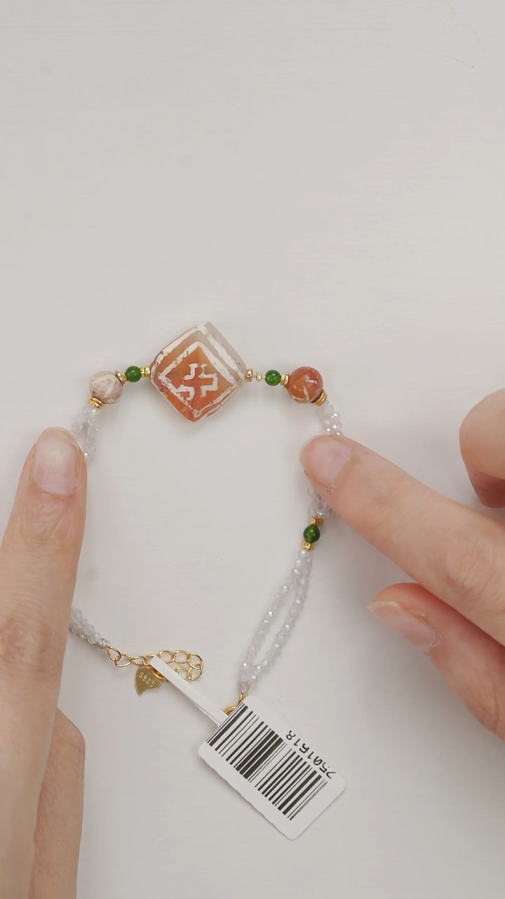 亚克力好看的十字手串