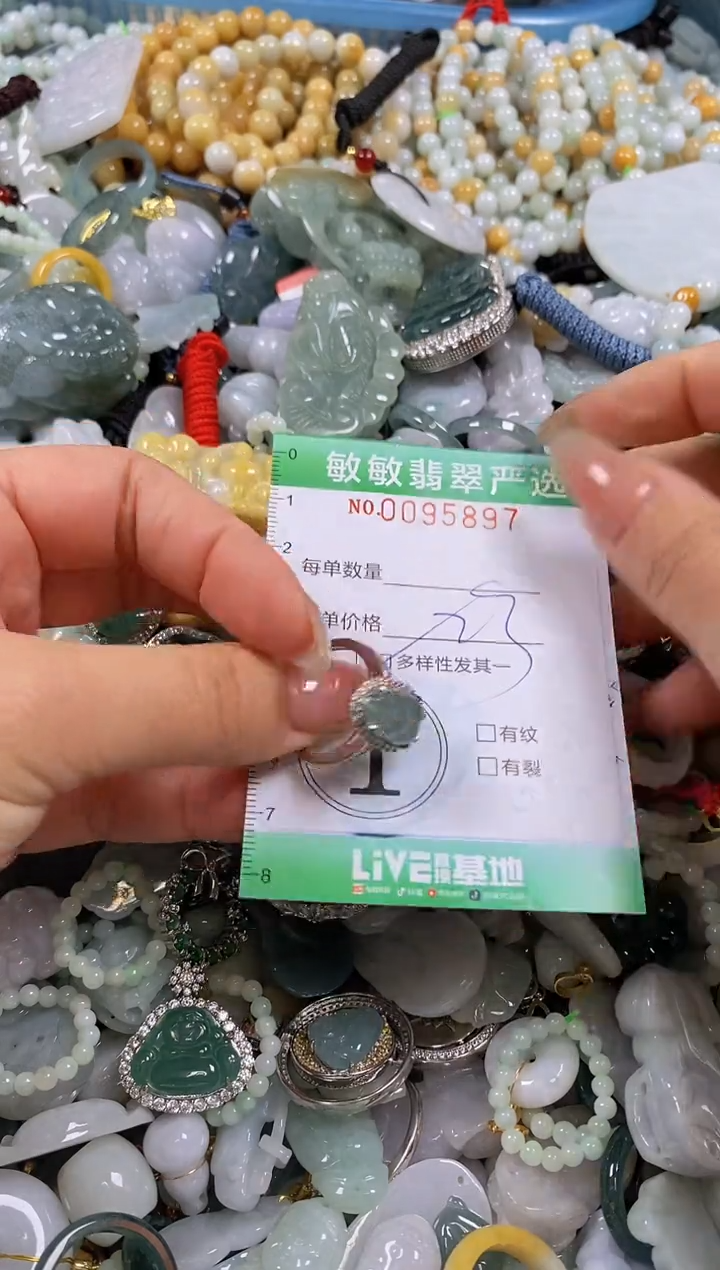 【闪购商品】翡翠颈饰未镶嵌闪购0095897多样性发其一