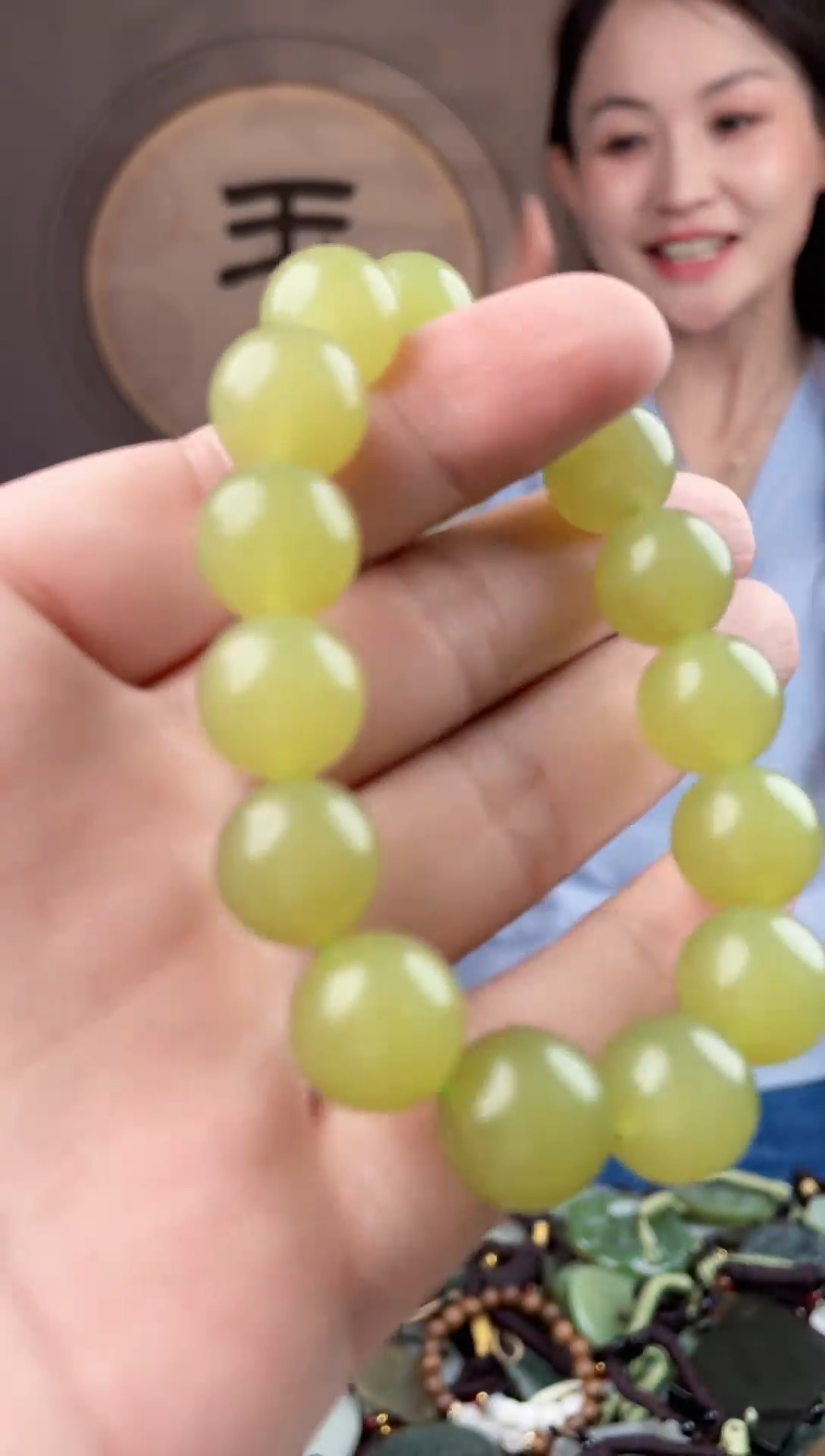 颈饰未镶嵌和田玉拍一发一，多样性发货