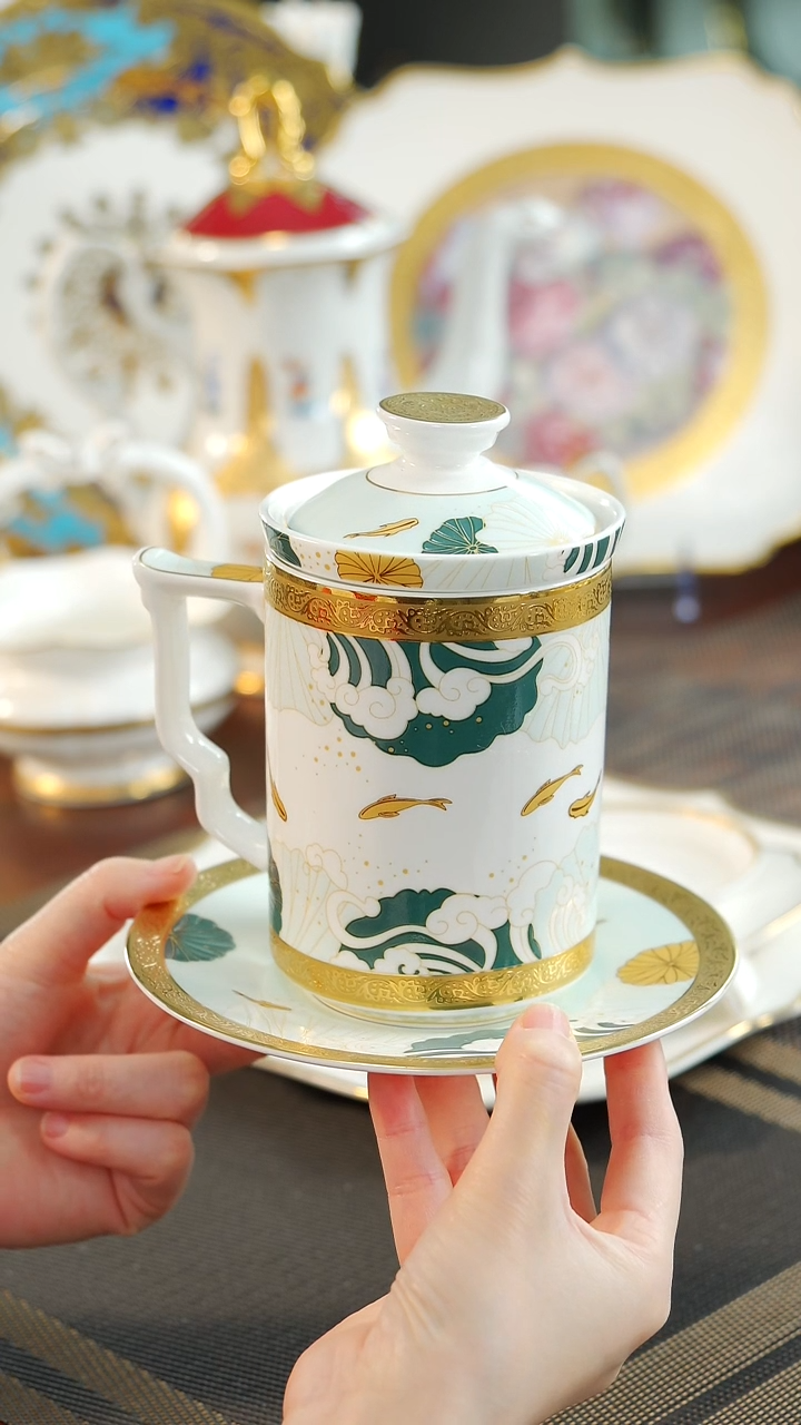 【闪购商品】瓷片茶杯 微瑕  福利价