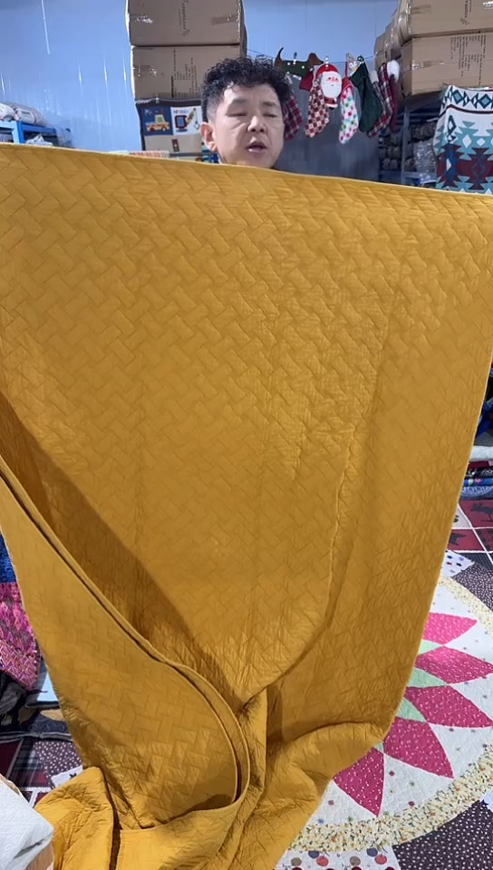 棉我**信全棉床盖260*270