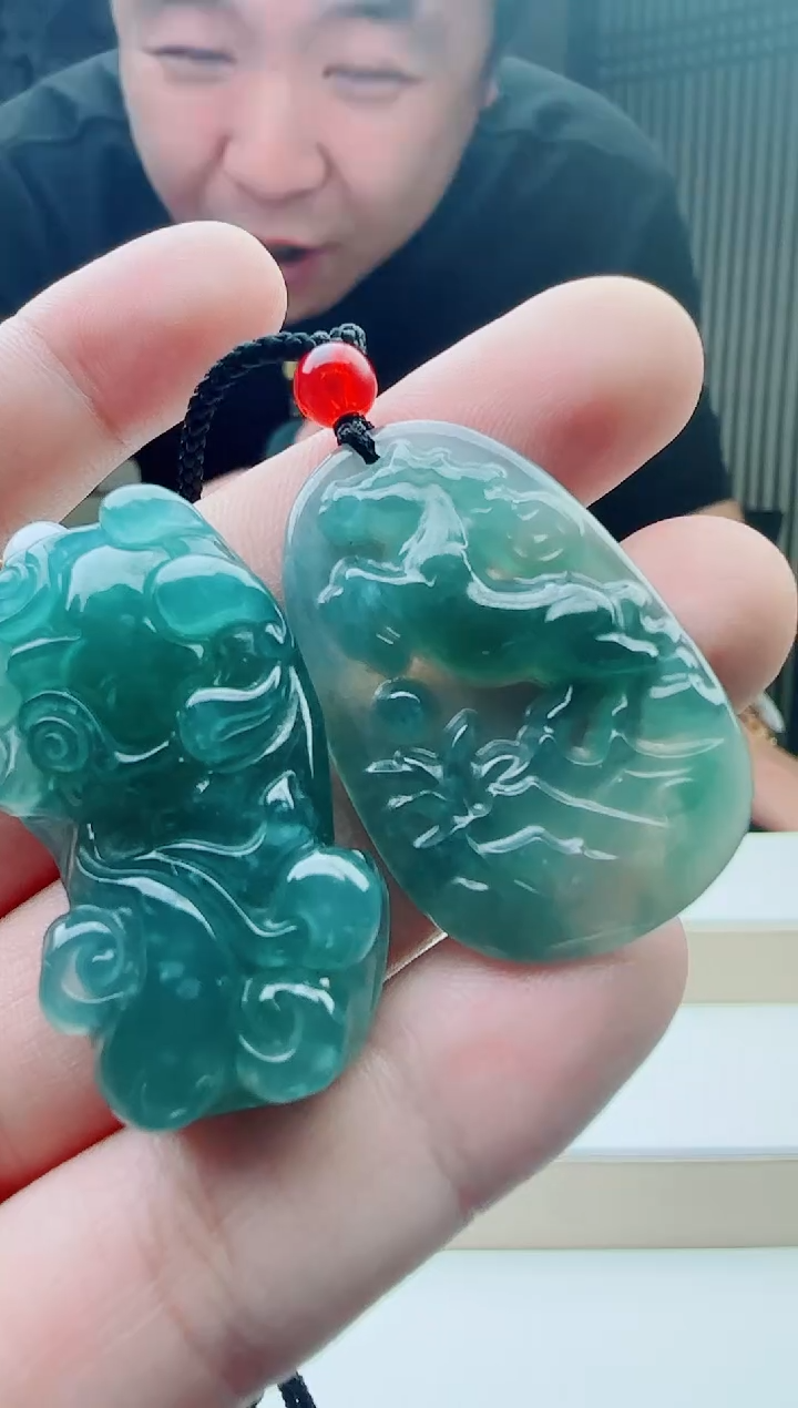 颈饰未镶嵌翡翠多样性发其一