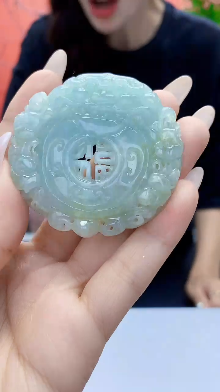 未镶嵌定制翡翠4829ty-毛货挂件248