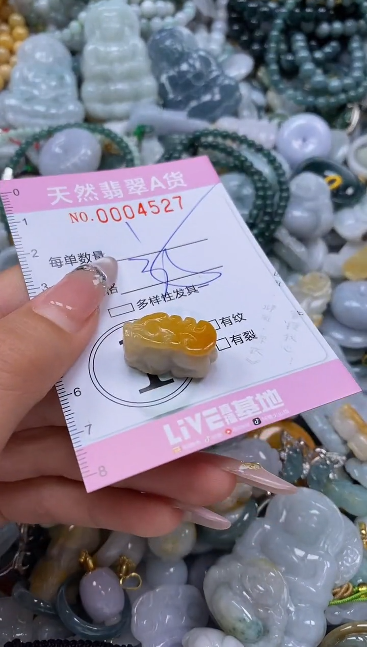 翡翠未镶嵌颈饰闪购0004527