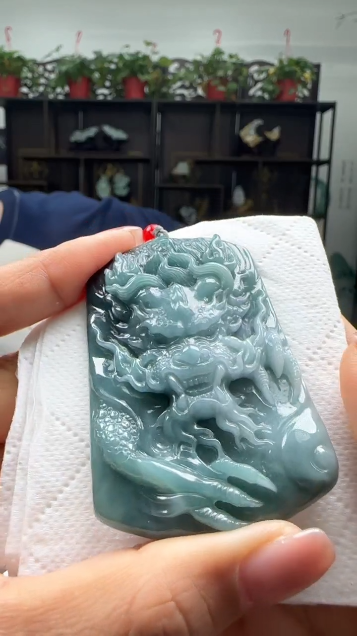 【闪购商品】翡翠颈饰未镶嵌天然翡翠A货吊坠