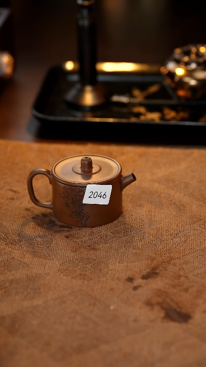 【闪购商品】雲梦茶器紫陶小壶2046