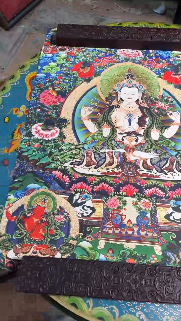 卷轴画天天的唐卡tk160