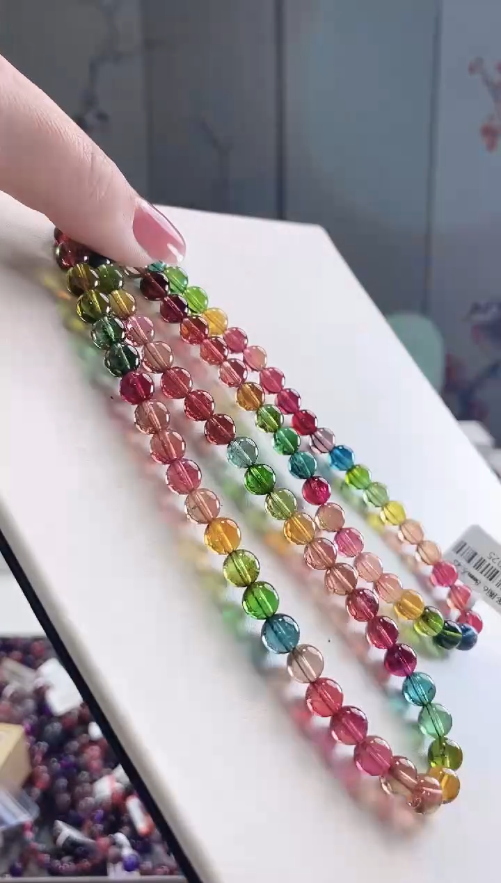 【闪购商品】碧玺碧玺多圈未镶嵌6.8*左右多人多样性发货发其一