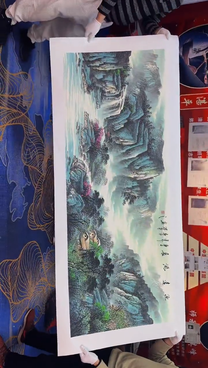 【闪购商品】国画手绘国画山水花鸟作品