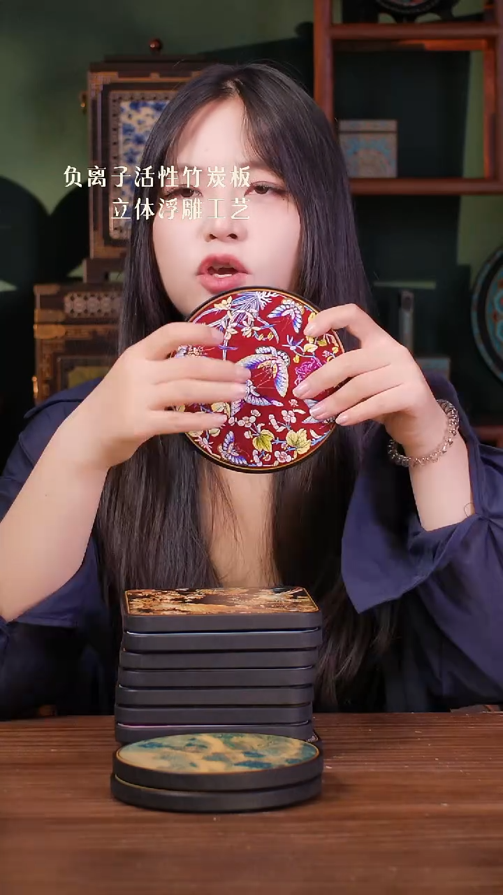 壹藏贰宝花花蝴蝶大垫子一片
