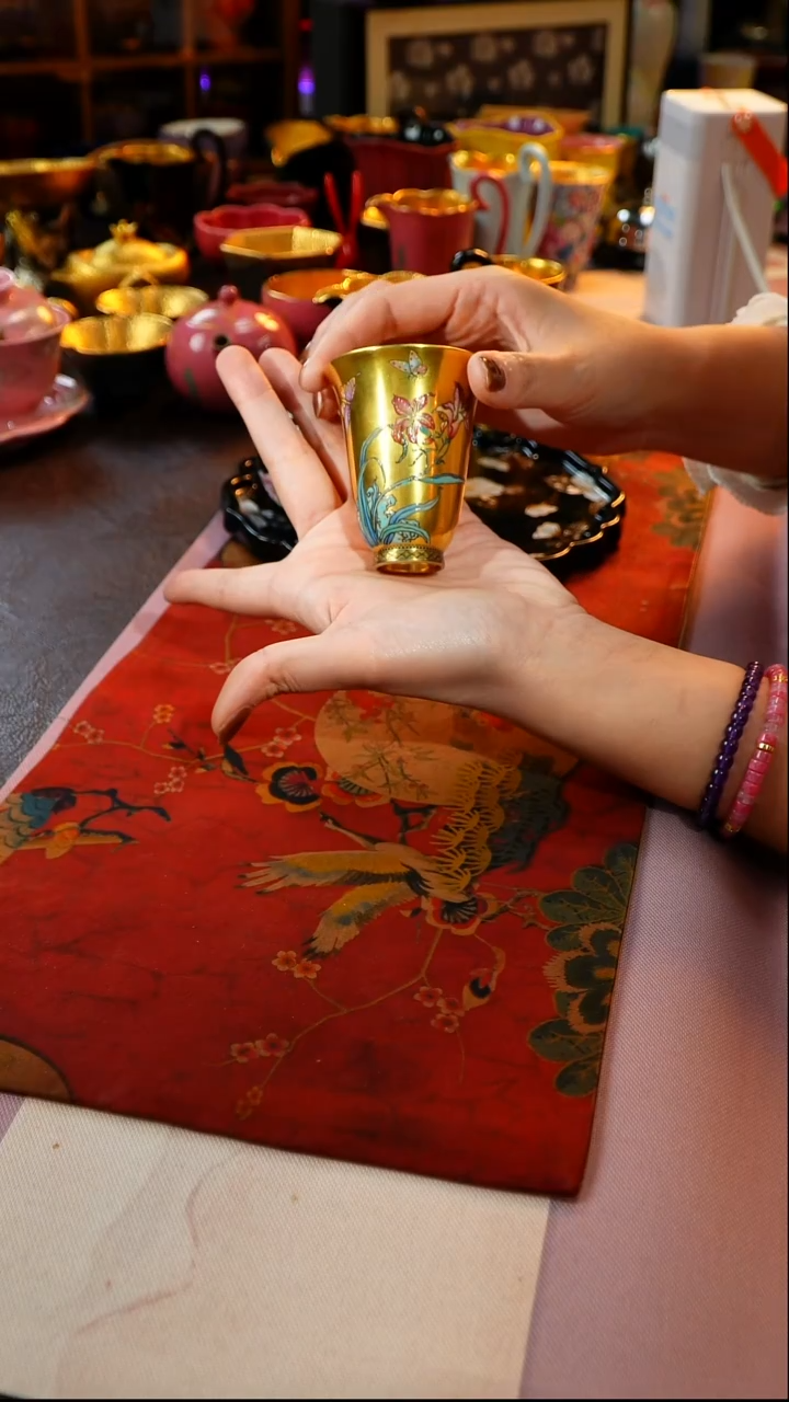 茶杯紫砂【宜景窑系列】杯子