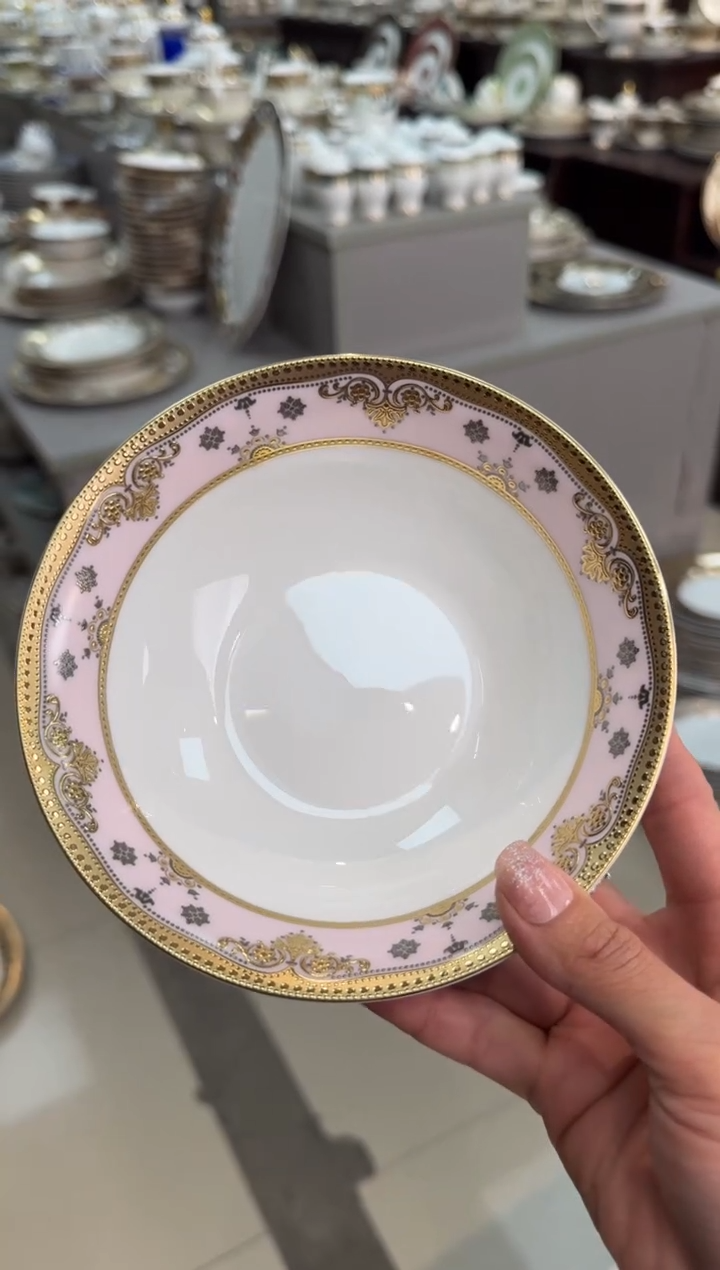 【闪购商品】瓷片6英寸水果碗福利款2个