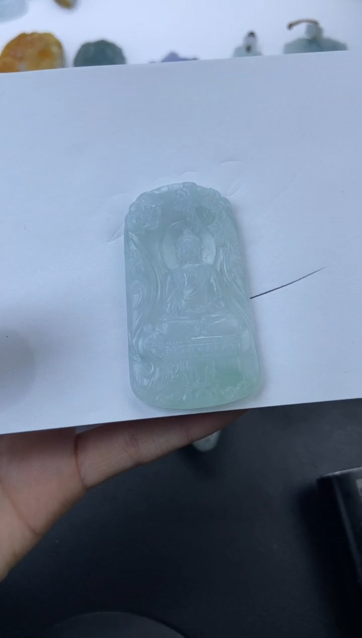 【闪购商品】定制翡翠未镶嵌阿咪
