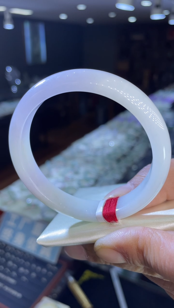 未镶嵌手镯翡翠正圈57-58