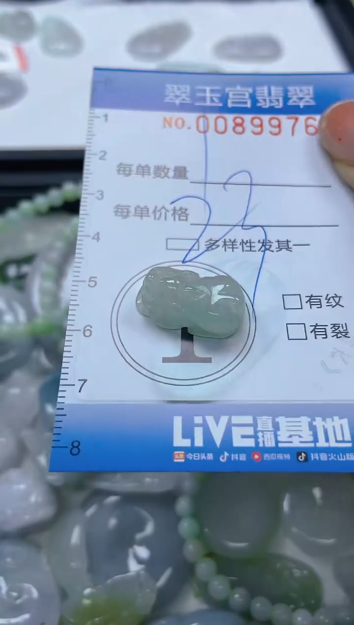 【闪购商品】翡翠未镶嵌颈饰闪购0089976