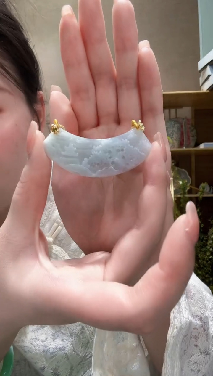 【闪购商品】翡翠未镶嵌颈饰吊坠