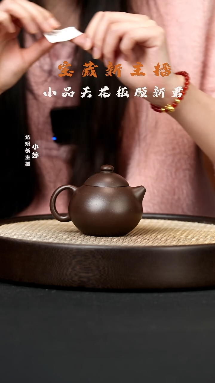 【闪购商品】紫砂茶壶婷GXJ21顾新君文旦深井180