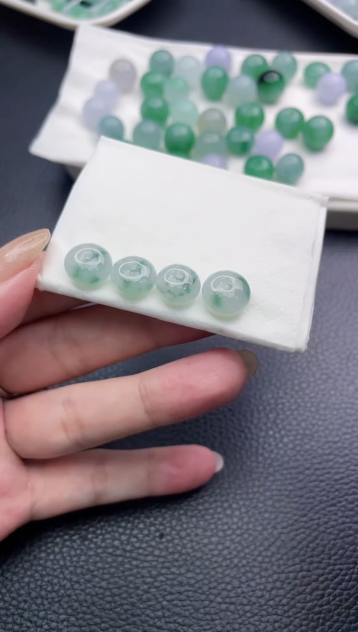 定制翡翠未镶嵌珠子