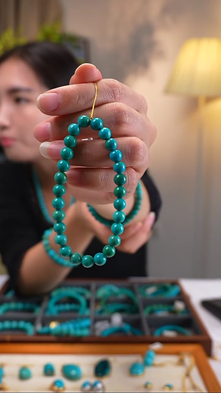 未镶嵌绿松石手串圆珠