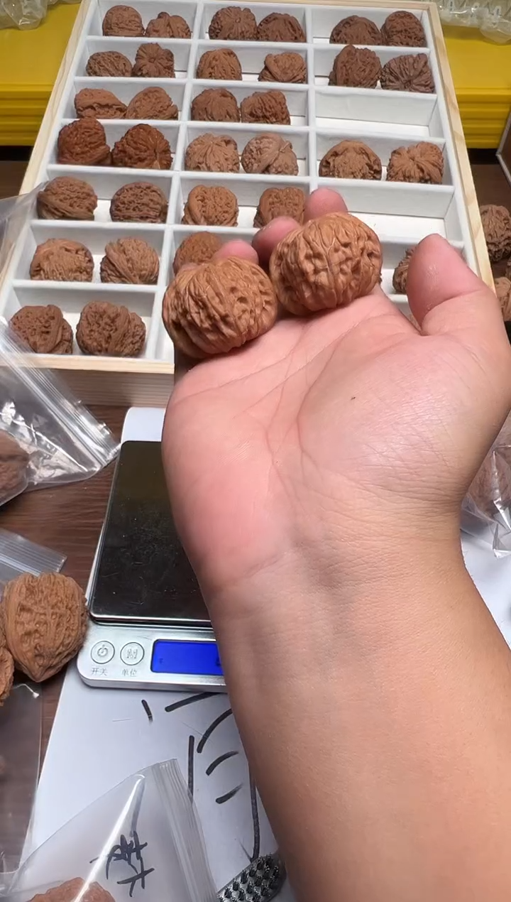把件文玩核桃小***?39磨盘