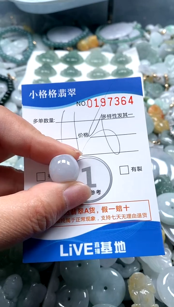 【闪购商品】翡翠颈饰未镶嵌闪购商品0197364