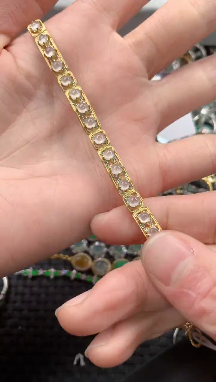 银S925镶嵌戒指翡翠777      10