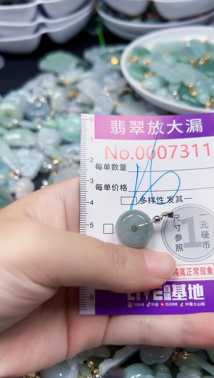 颈饰未镶嵌翡翠7311