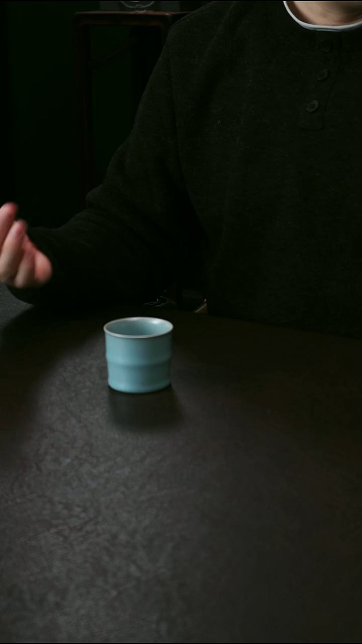 其他微瑕鱼鳞片小斗笠杯16