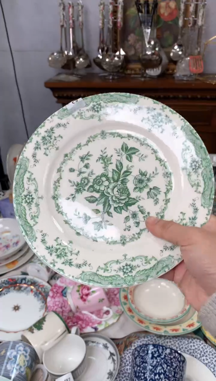 【闪购商品】瓷片陶瓷原单CC104餐具1个8寸