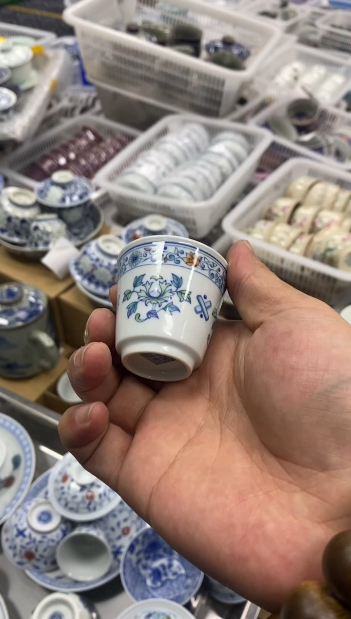 摆件陶景德陶瓷茶具容量约40